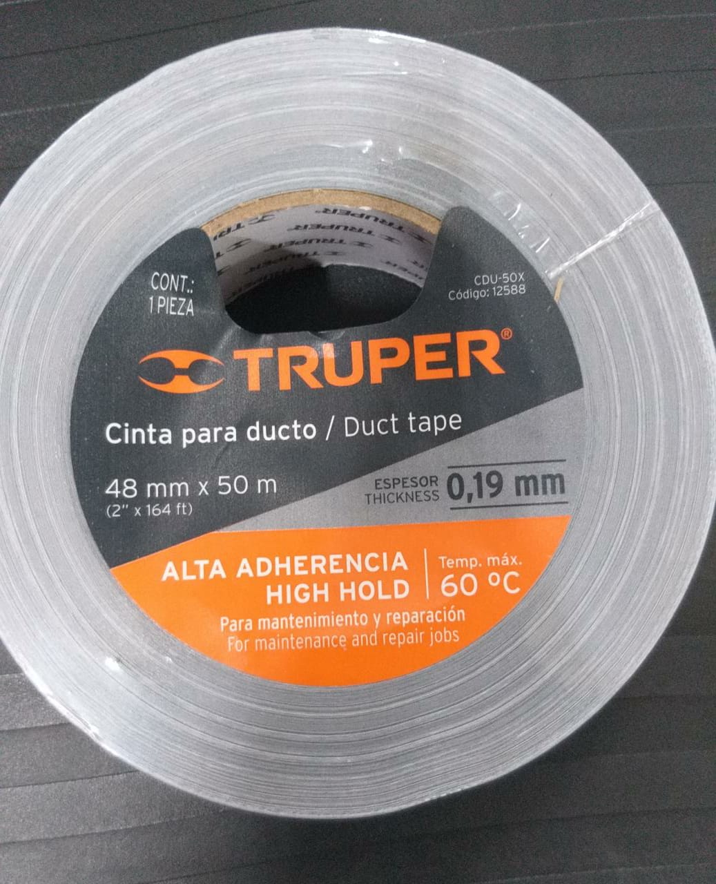 TRUPER DUCT TAPE 50M – The Plumbers Depot