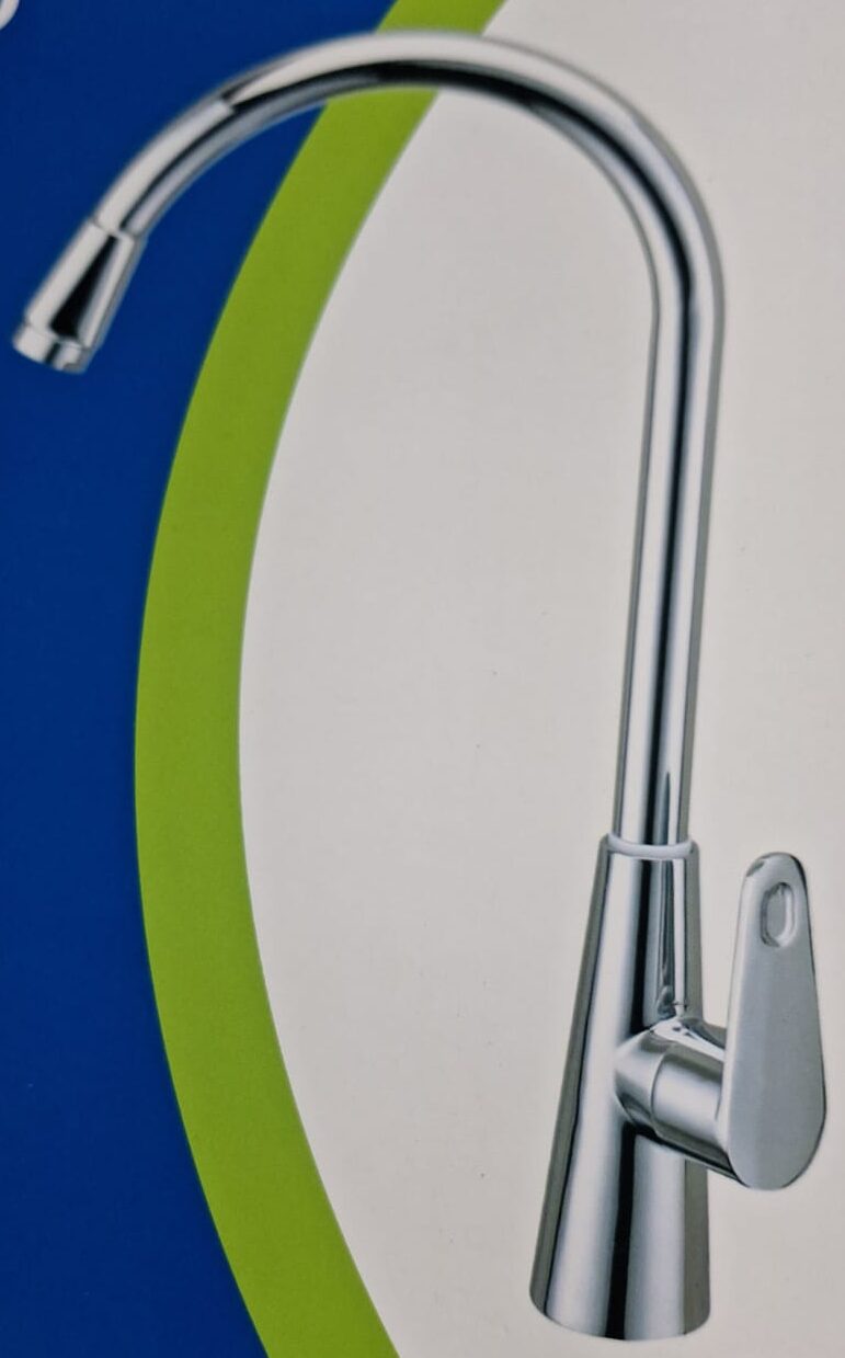 Aqua Blue Kitchen Faucet SS – P-11700