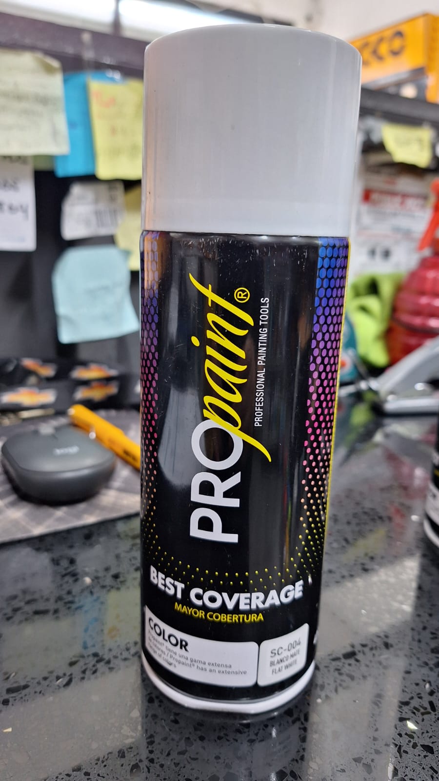 PROPAINT Spray Paint Flat White – SC-004